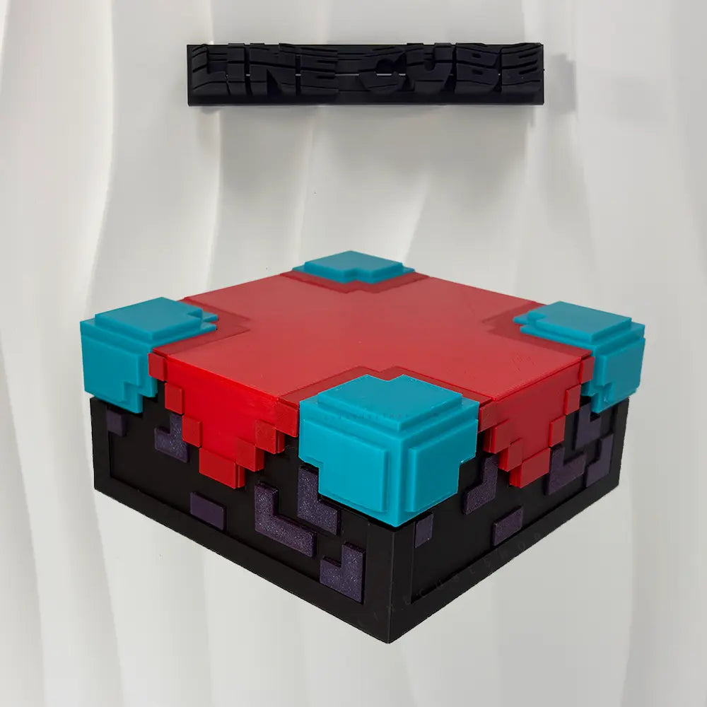 ENCHANTING TABLE BASE LEVITATION BLOCK (120MM) | LINE CUBE PIXEL DESK TOY