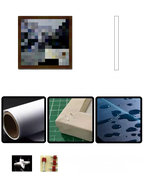 ”de_aztec“ - Pixel Style Art Painting Retro Gaming Room Decor