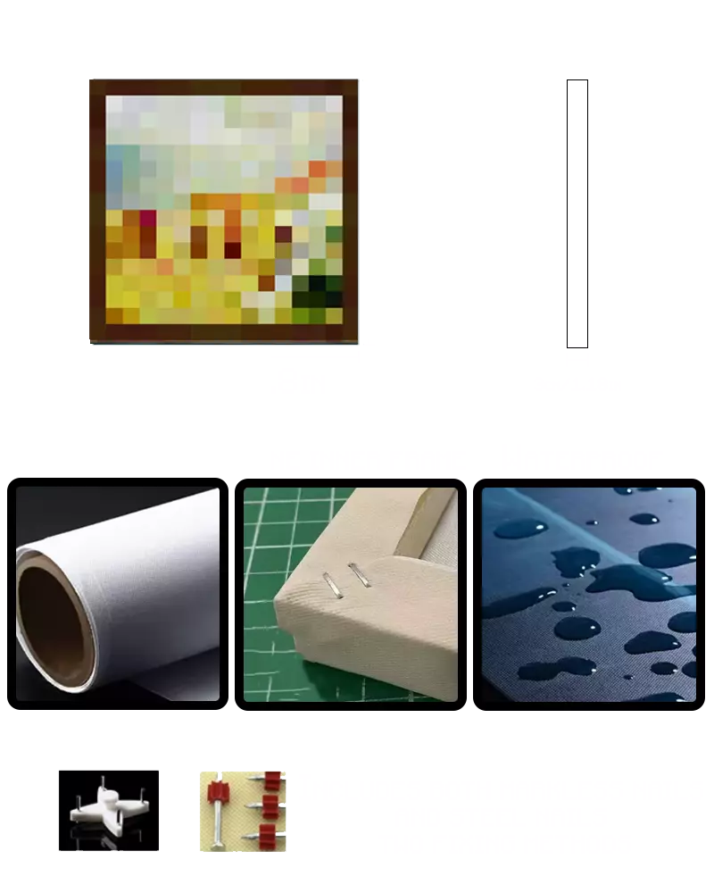 ”Target Successfully Bombed“ - Pixel Style Art Painting Retro Gaming Room Decor