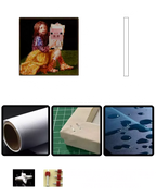 ”Pigscene“ - Pixel Style Art Painting Retro Gaming Room Decor