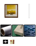 ”Wasteland “ - Pixel Style Art Painting Retro Gaming Room Decor