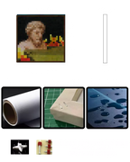 ”Bust“ - Pixel Style Art Painting Retro Gaming Room Decor