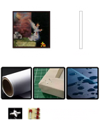 ”The void“ - Pixel Style Art Painting Retro Gaming Room Decor