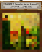 ”Albanian“ - Pixel Style Art Painting Retro Gaming Room Decor