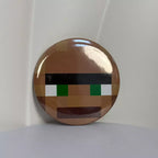 Pixel Art Button Pins – Retro Style Metal Badges for Bags, Jackets & Accessories