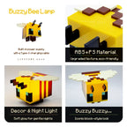 Buzzy Bee Yellow Figural Mood Light