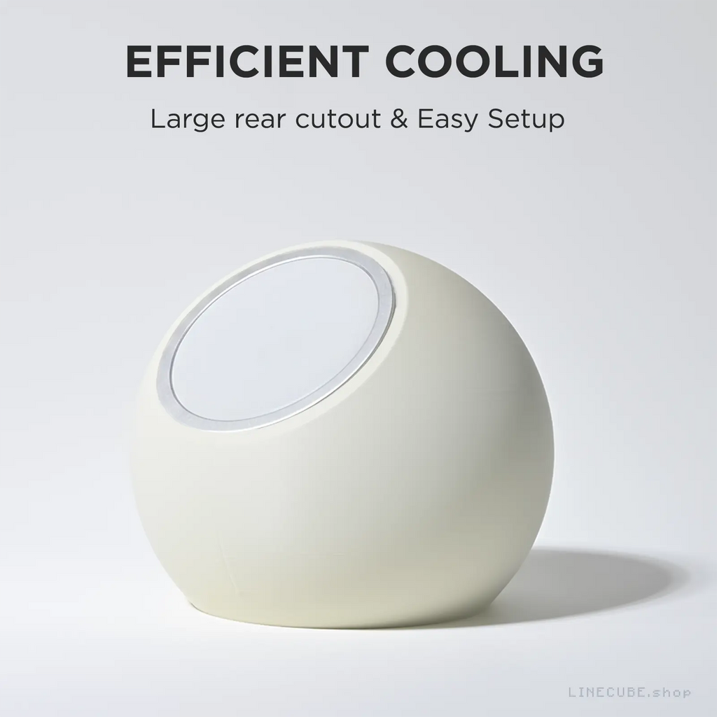 The Egg Shell MagSafe+Stand - Minimalist MagSafe Charging Stand (Qi2 Compatible)