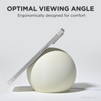 The Egg Shell MagSafe+Stand - Minimalist MagSafe Charging Stand (Qi2 Compatible)