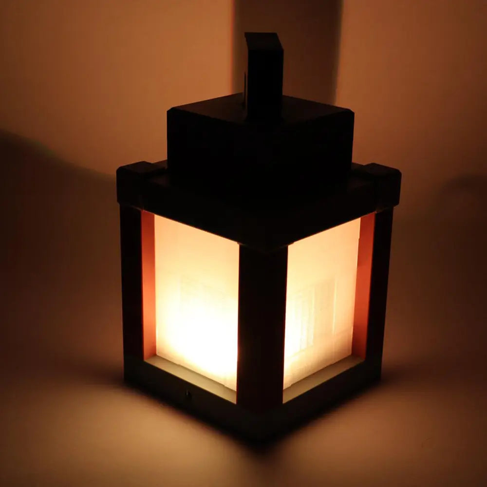 Warm Pixel Lantern Night Light  Rechargeable (170mm)