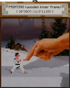 ”Pointer “ - Pixel Style Art Painting Retro Gaming Room Decor