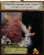 ”The void“ - Pixel Style Art Painting Retro Gaming Room Decor