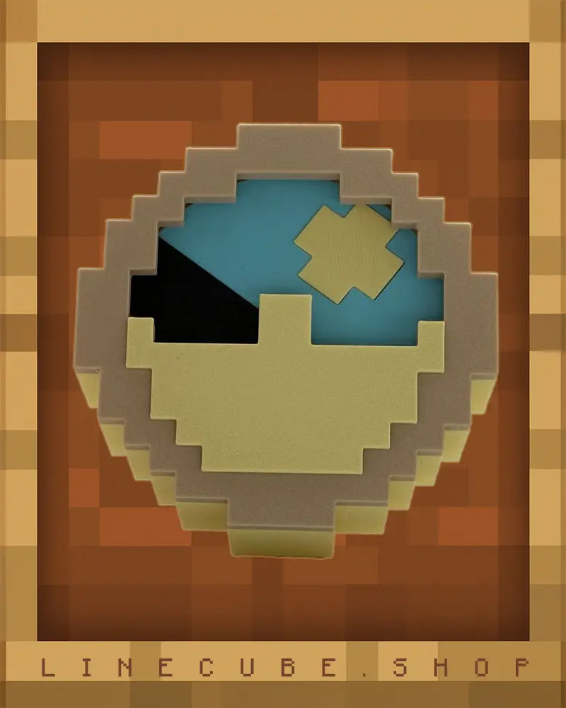 PIXEL DAY-NIGHT CLOCK – BLOCK STYLE TIMEPIECE FOR DESK & DECOR