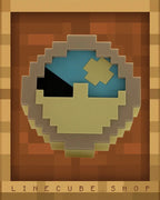 PIXEL DAY-NIGHT CLOCK – BLOCK STYLE TIMEPIECE FOR DESK & DECOR