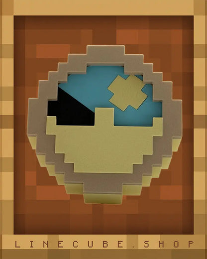 PIXEL DAY-NIGHT CLOCK – BLOCK STYLE TIMEPIECE FOR DESK & DECOR