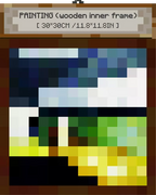 ”de_aztec2“ - Pixel Style Art Painting Retro Gaming Room Decor