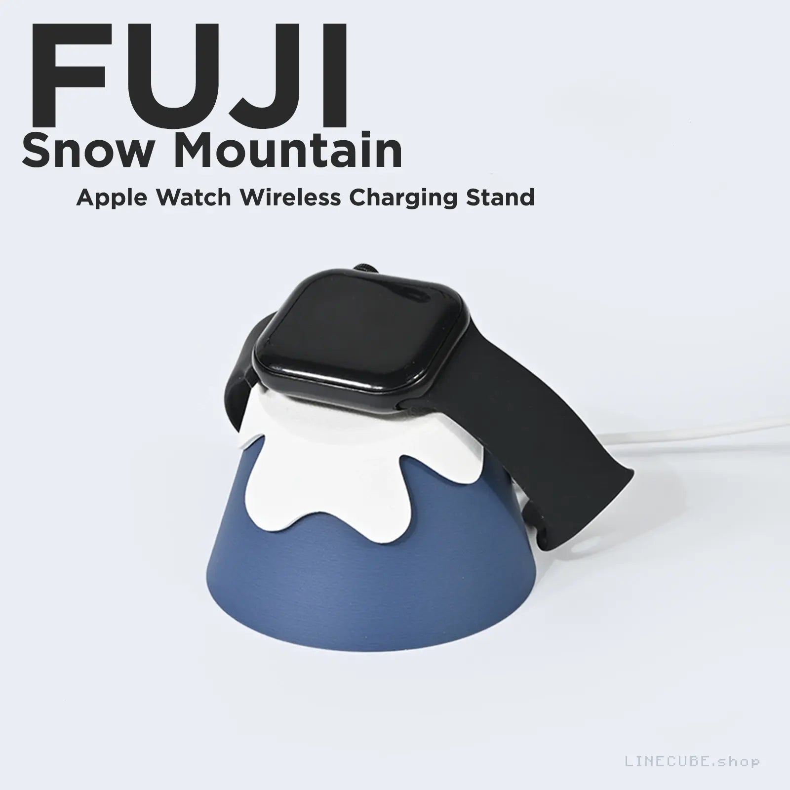 Mini FUJI Mountain: Dual-Tone Apple Watch Charging Stand (Dock Only)