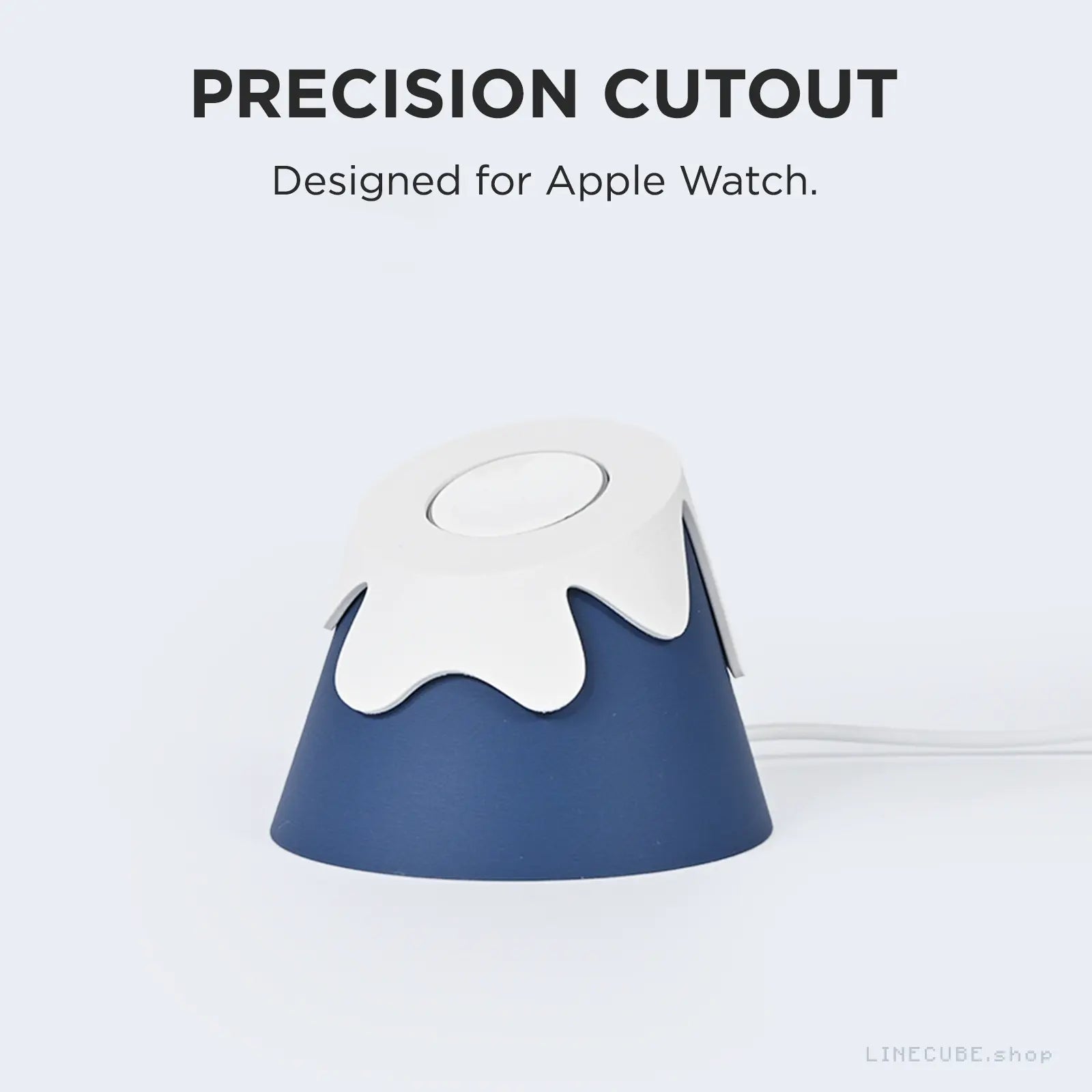 Mini FUJI Mountain: Dual-Tone Apple Watch Charging Stand (Dock Only)